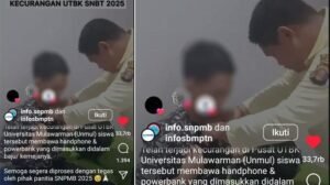 Siswa SMAN 1 Tana Toraja Hebohkan Netizen dengan Bawa HP ke Tes UTBK di Unmul Samarinda