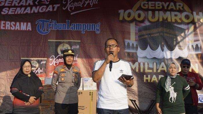 Wali Kota Metro Apresiasi Event Gerak Semangat Kapal Api-Tribun Lampung