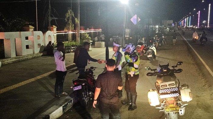 Antisipasi Kriminalitas Malam Takbiran Idul Adha, Polres Tebo Gelar Patroli Intensif